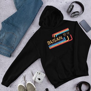 Busan Hoodie Korean Hoodie Busan South Korea City 한국 Unisex Pullover Kpop Kdrama Hoodie