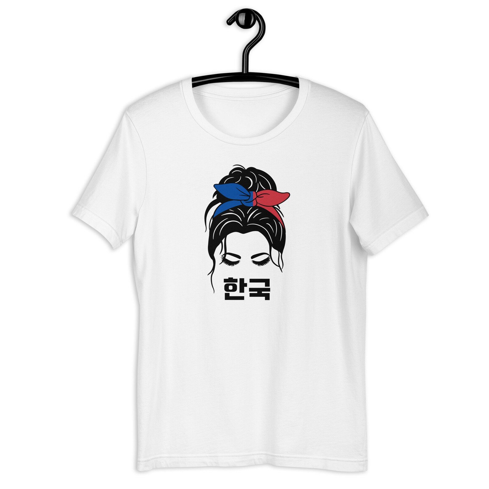 Korean Shirt Korean Girl Eyes Closed Korean Tshirt Korean Etsy