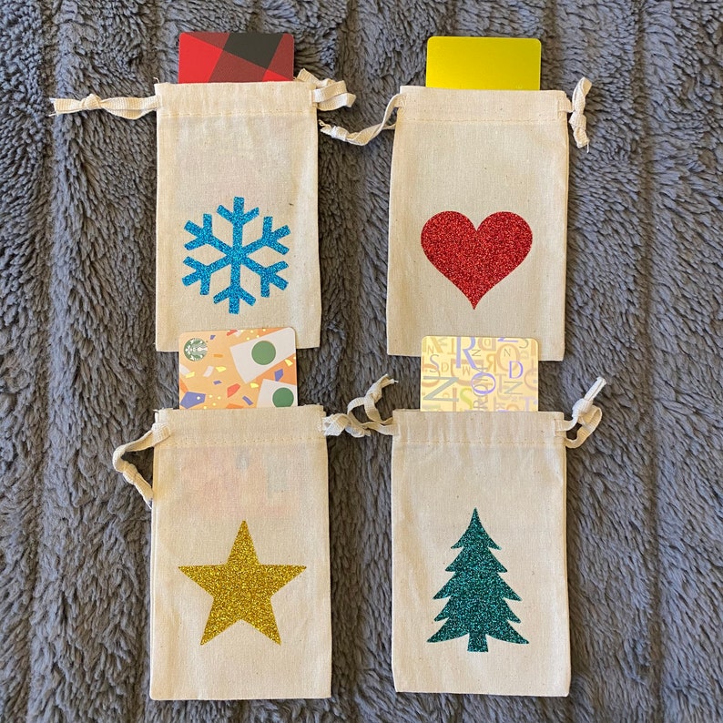 Custom Gift Card Holder Fabric Gift Card Pouches Etsy