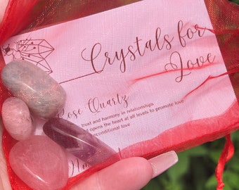 Crystals for Love Set: Beginner Crystal Collection