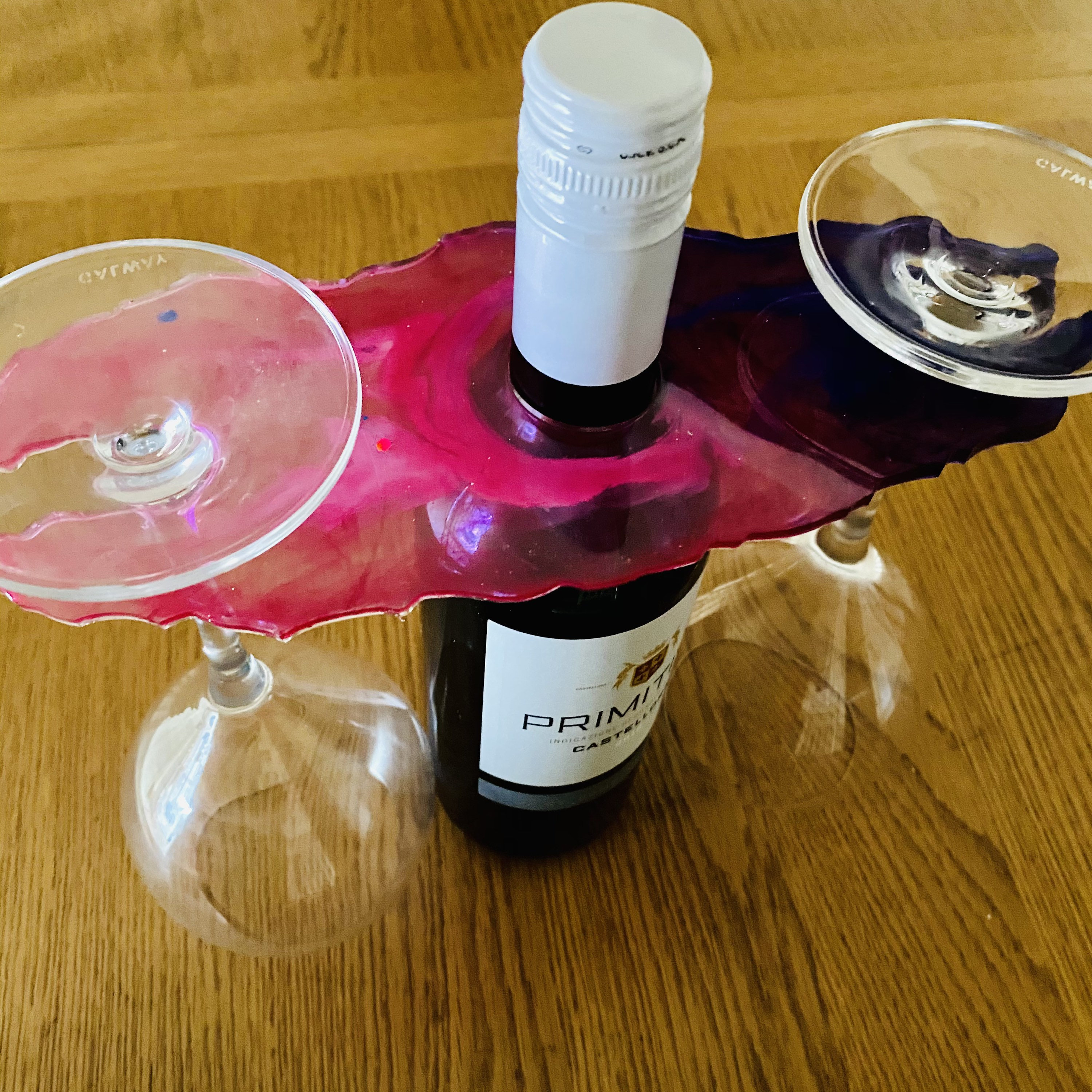 Resin Wine Butler Customisable Wine Butler Etsy