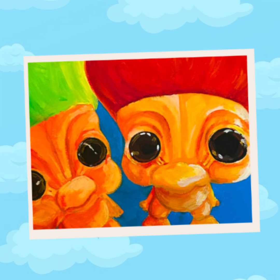 Troll Sticker - Etsy