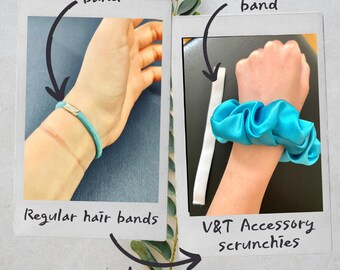 Scrunchie Con Fiocco In Seta Personalizzato - Foto 12