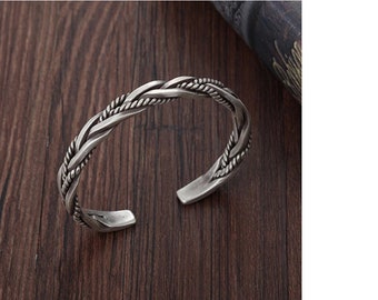 Woman Fashion Open Cuff Bangle Alloy Knives And Forks Wristband Bracelet Jewelry