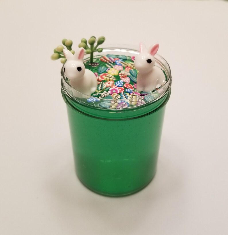 Bunny Rabbit Clear Slime Bunny Rabbit Clear Slime