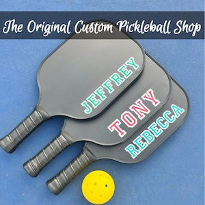Personalized Pickleball Paddle Gift Personalized Pickleball Paddle Custom Pickleball Paddle Gift Pickleball Christmas Gift Retirement Gift