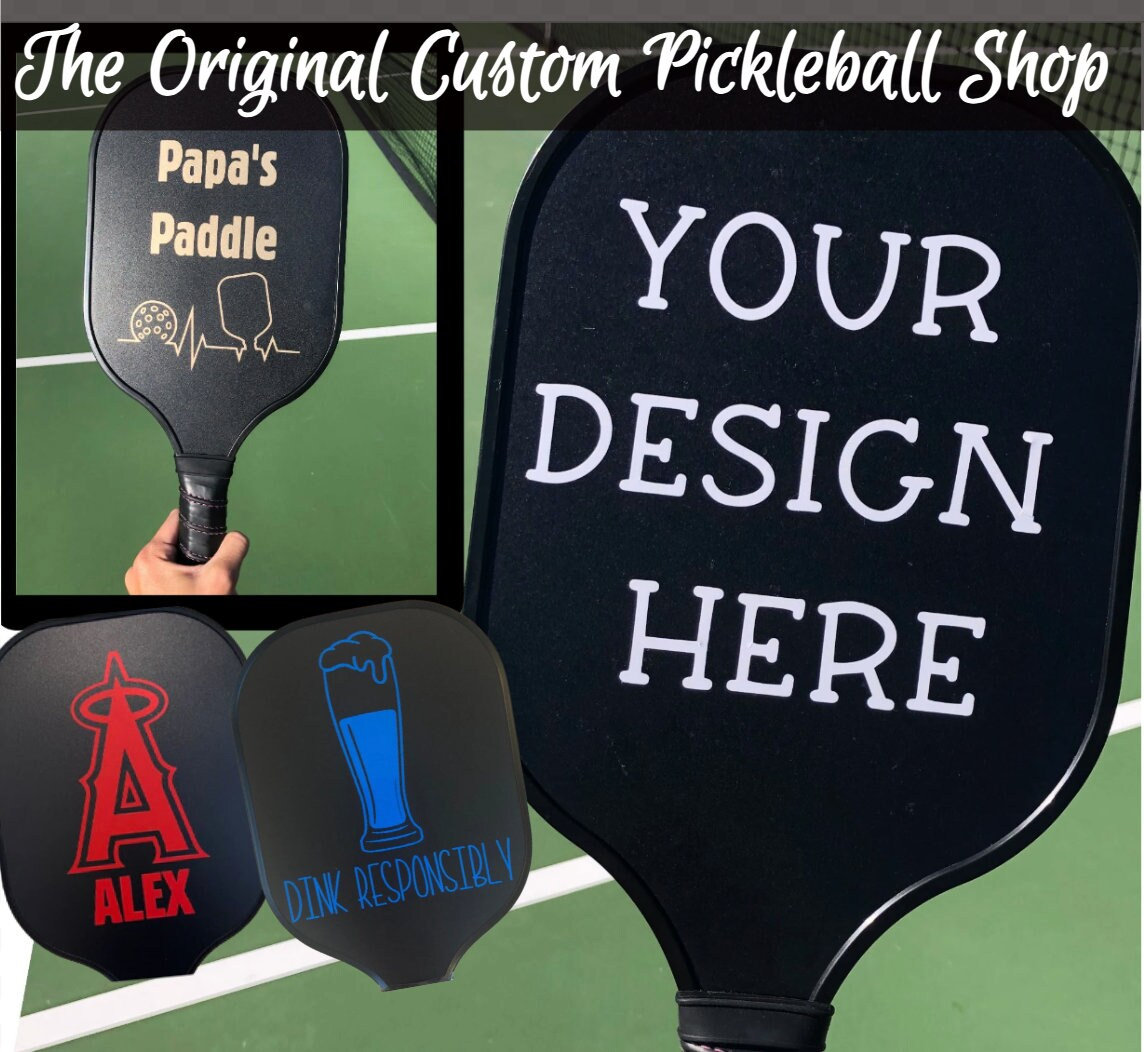 Personalized Pickleball Paddle Gift Personalized Pickleball Paddle