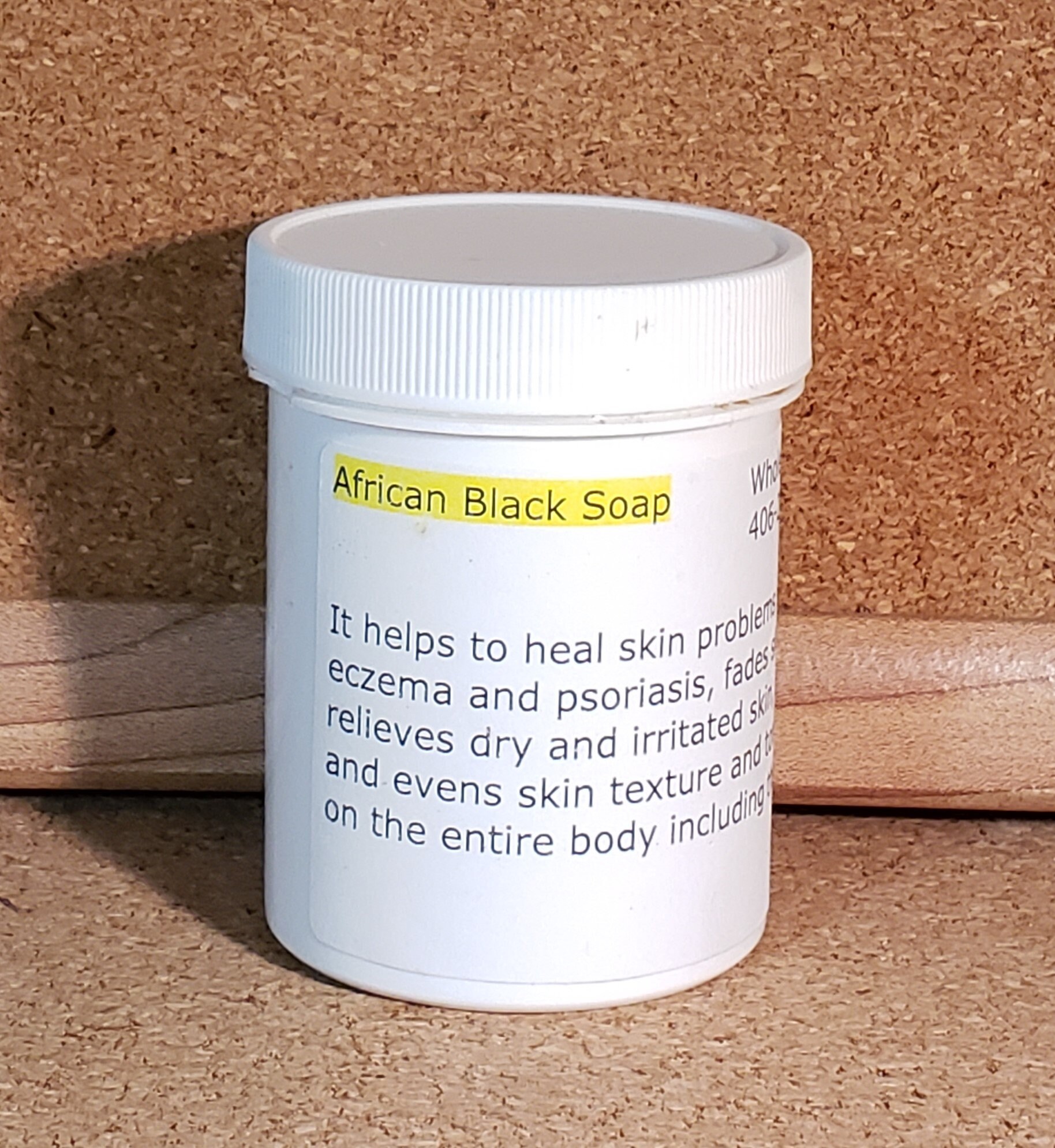 African Black Soap Skin Care Acne Eczema Psoriasis Stretch Marks Soap