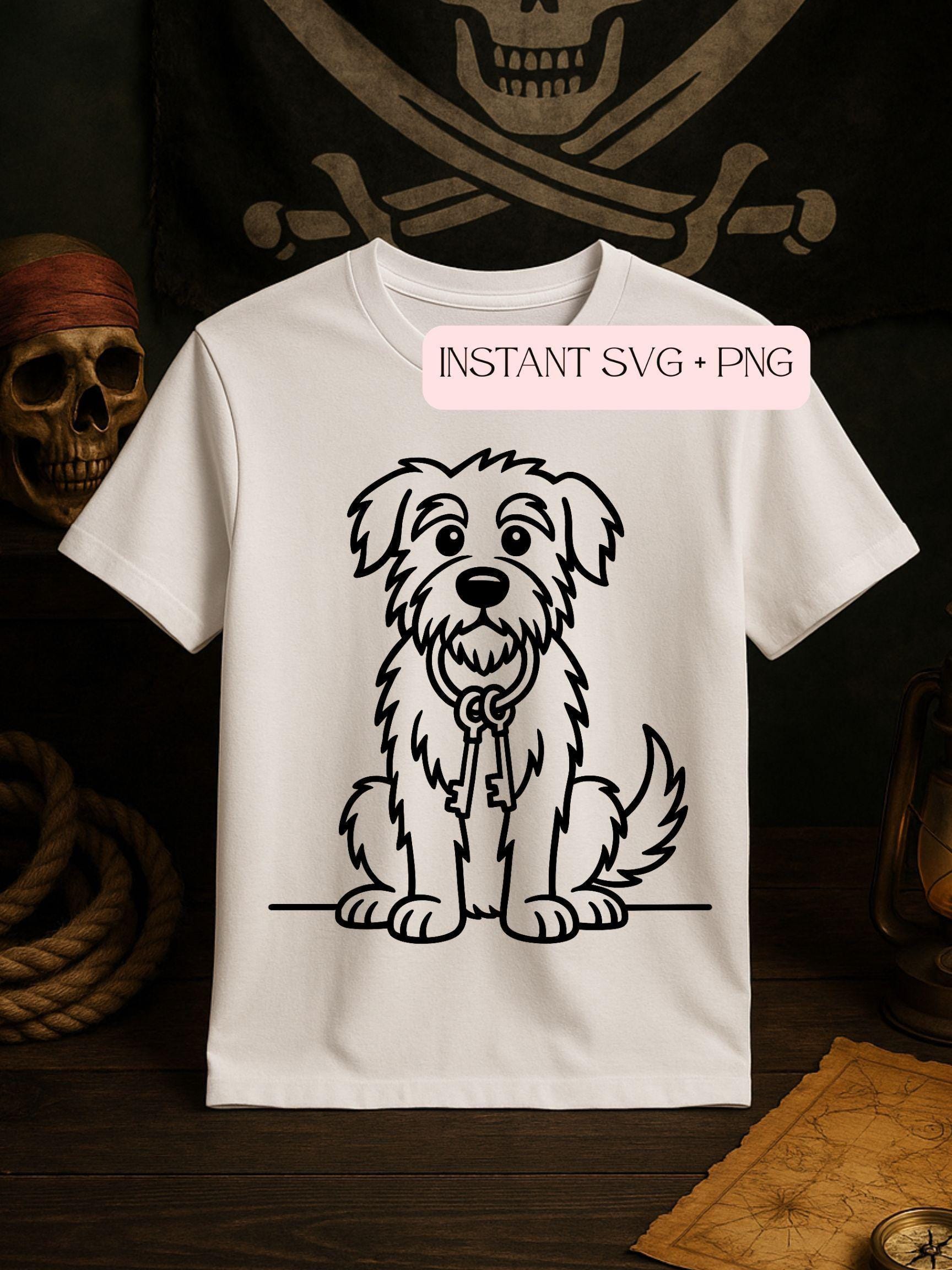 Pirates Dog Key Shirt - Etsy