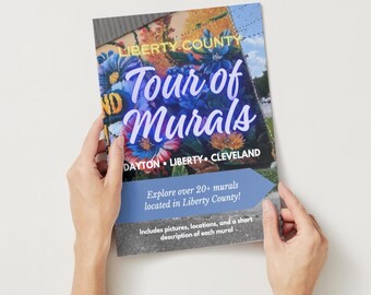 Liberty County Mural Tour Book – Explore 20+ Public Art Murals in Dayton, Liberty, Cleveland TX | Texas Travel Guide with Photos & Location