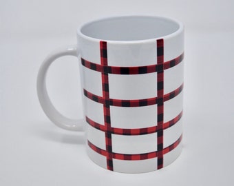 Coffee Mug | Buffalo Plaid | Christmas Mug | Holiday Mug