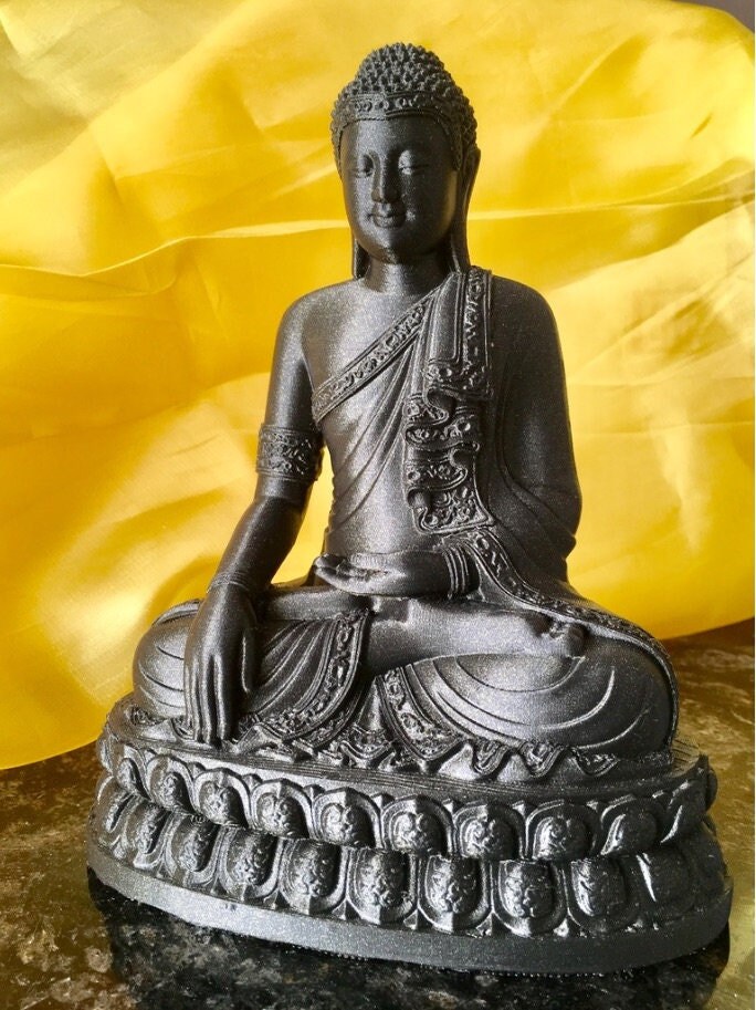 Thailand Buddha Statue Sitting Meditating Buddha Statue Etsy