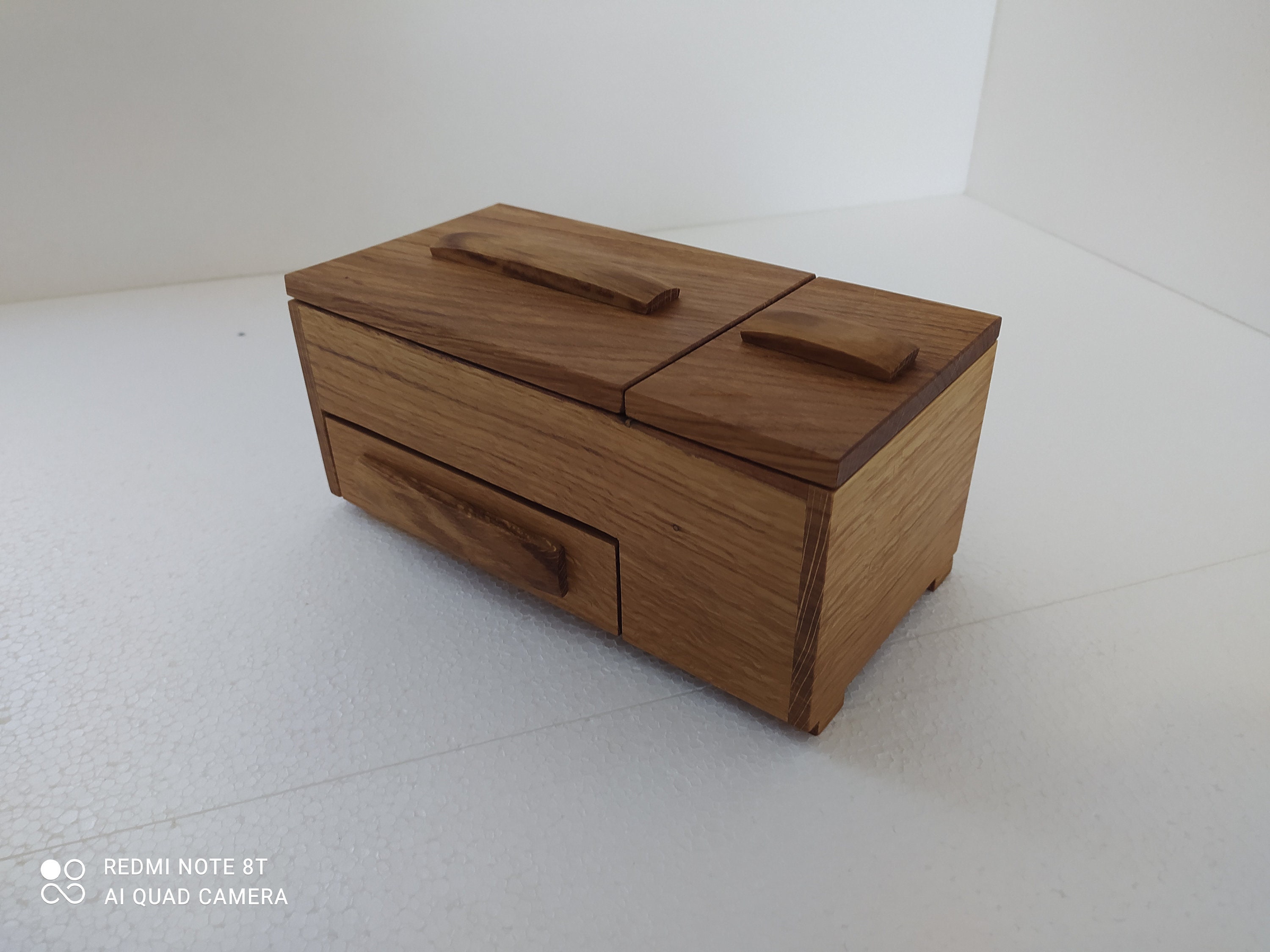 Wooden box / Drawer Box / Desk Organizer / Decorative Box Etsy