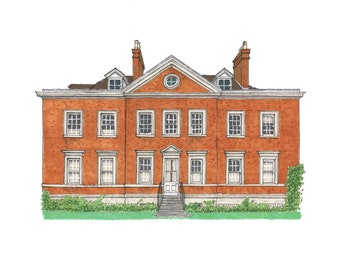 A4 or A5 PRINT | Horsham Registry Office, Wedding Venue, West Sussex