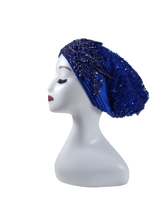 Sequin Turban: Women display picture 3
