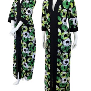 Handmade Ankara Kaftan Dress: African Print Cotton Maxi