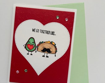 Carte de tacos et d’avocats
