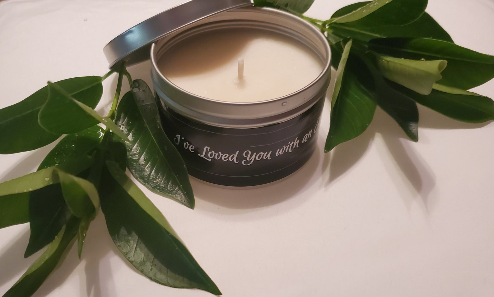 Exotic Eden Candle, Bible Candle, Scripture, Christian, Tonka, Almond