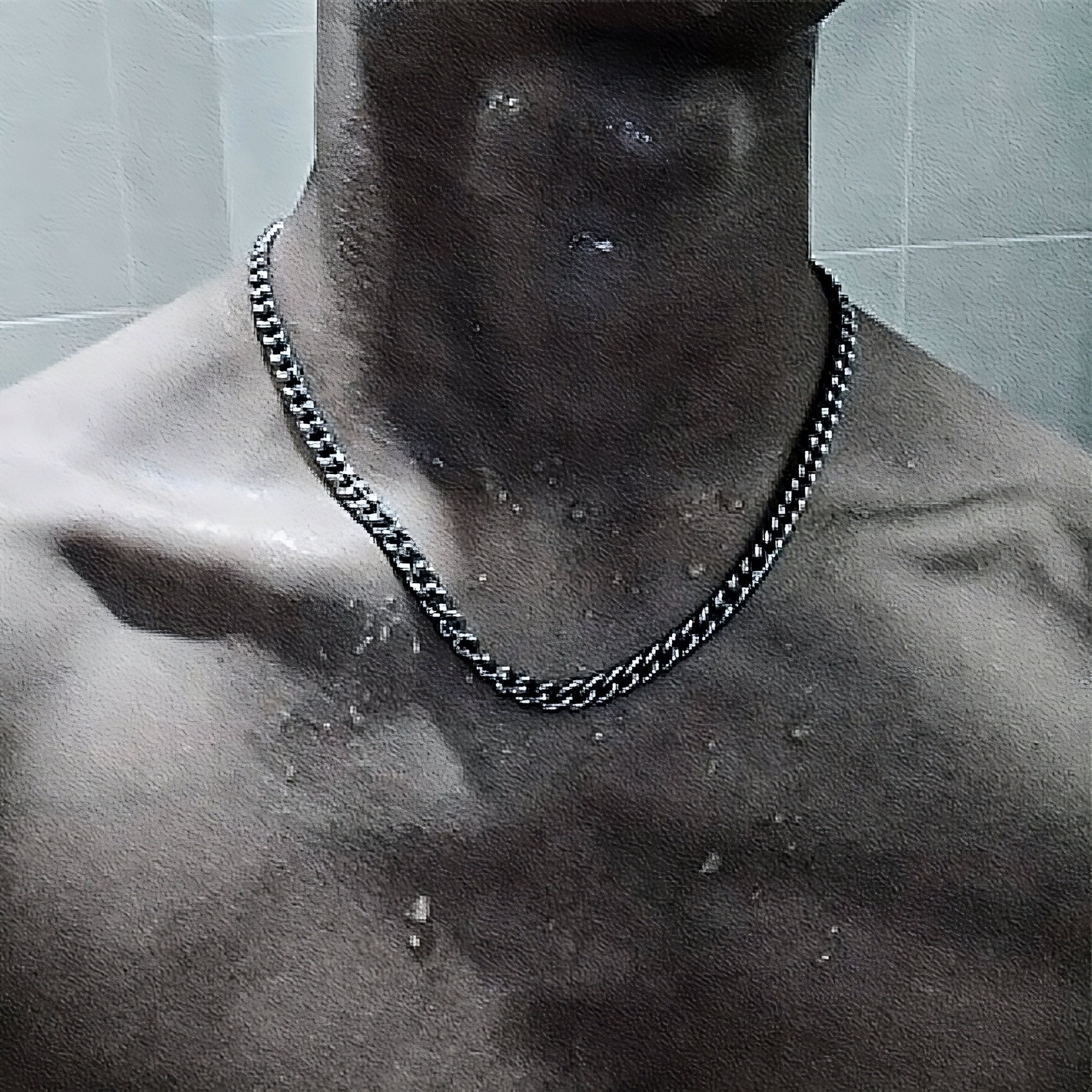 Cheap real shop silver chains
