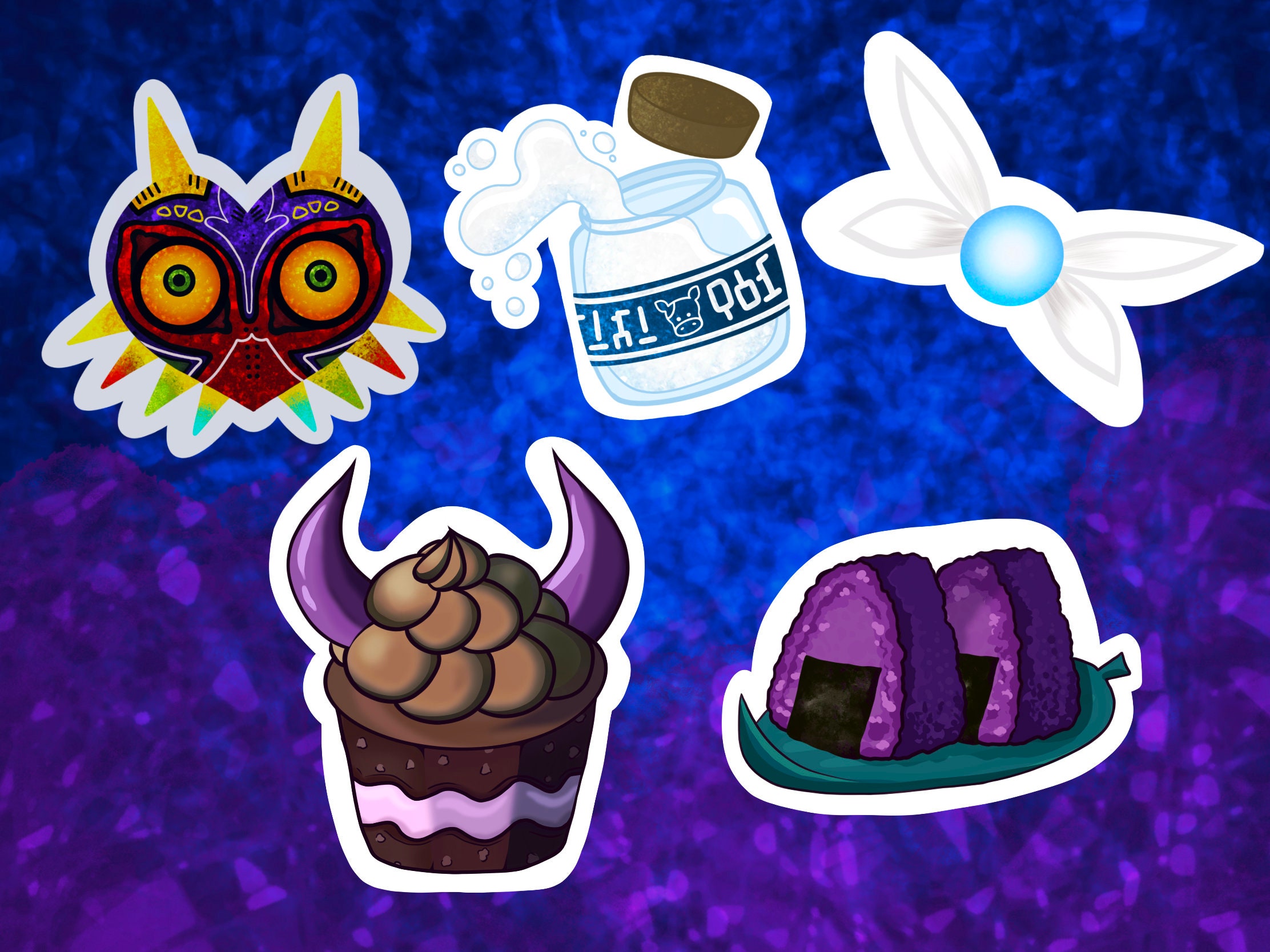 Legend of Zelda Themed Stickers Etsy