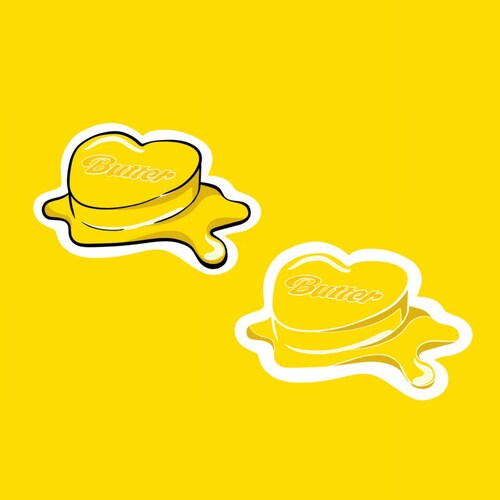 BTS First Taste of Butter SVG Cut File Template for Cricut Etsy