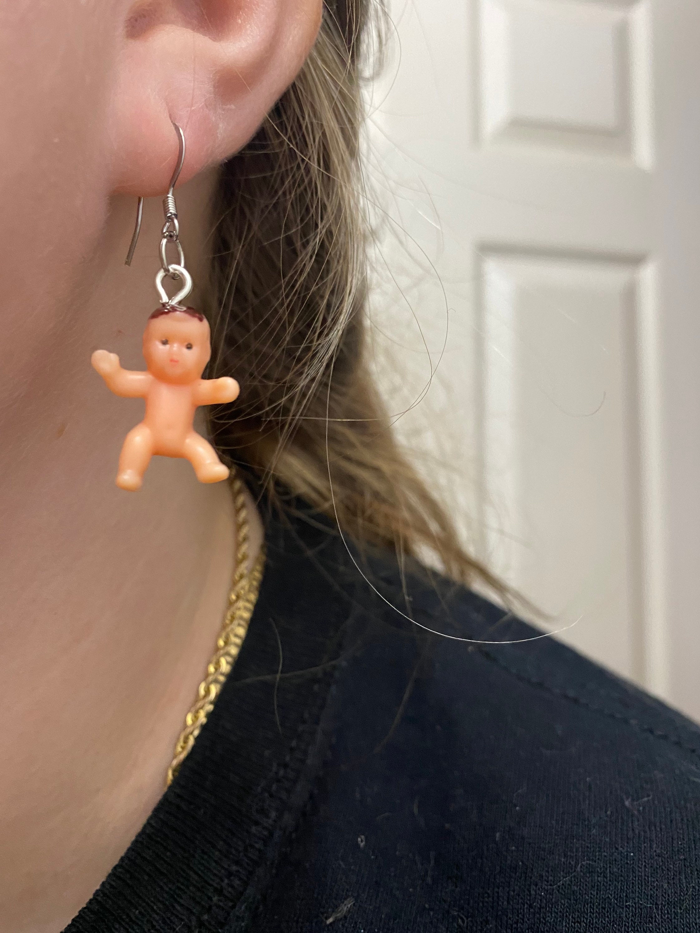 Baby earrings Etsy