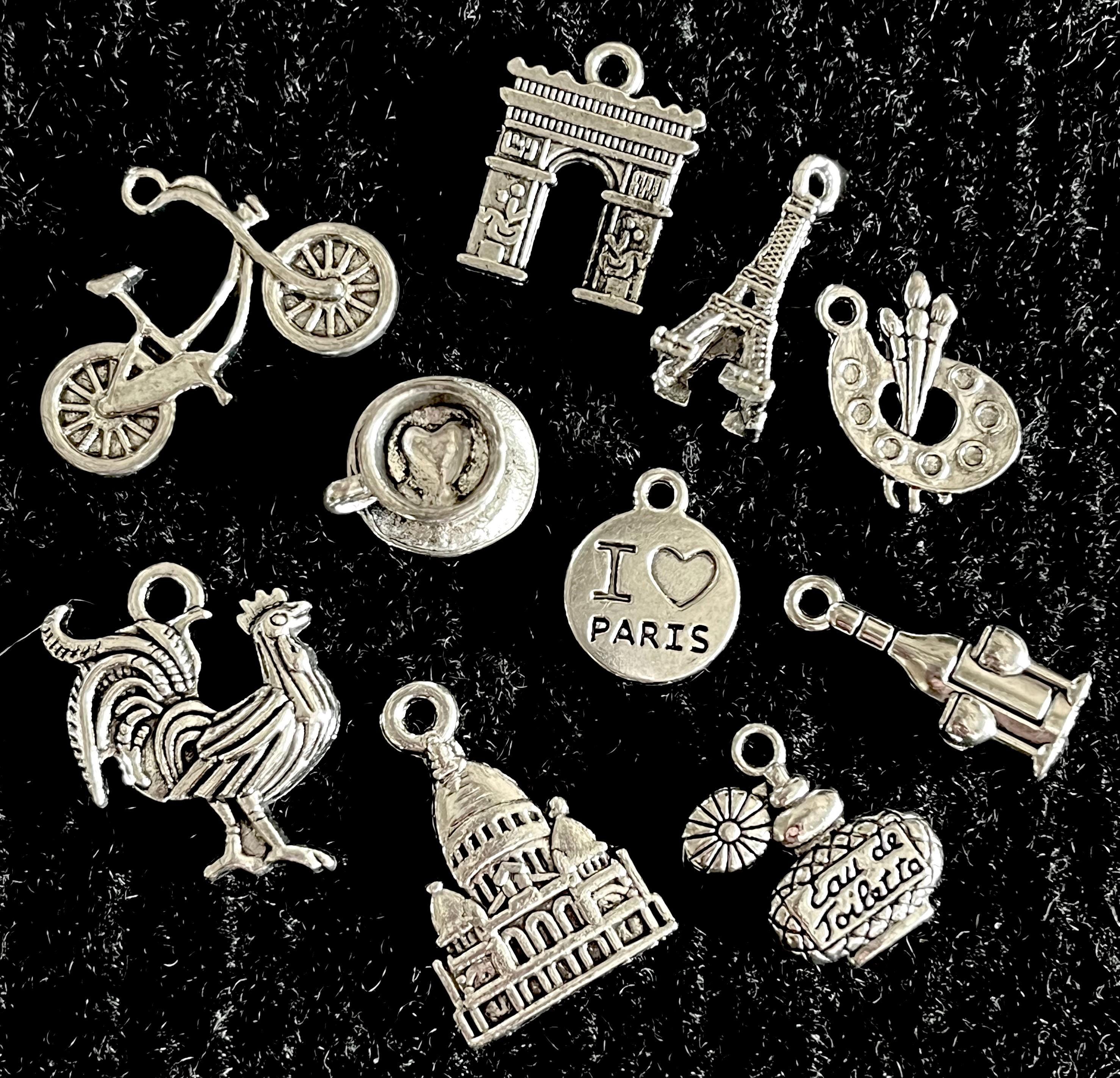 Pendentif Ou Charm Arc De Triomphe En Or 18 Carats - Occasion, Bijou Or Jaune