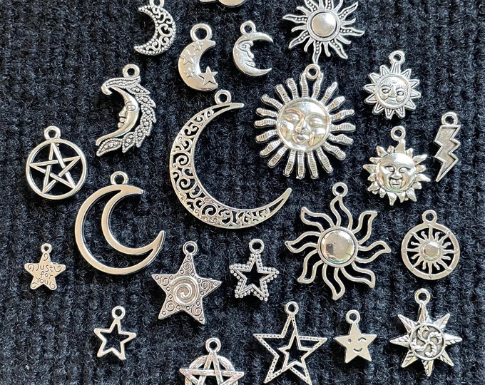 Divination Charms for Tarot Reading, Fortune Telling Trinkets