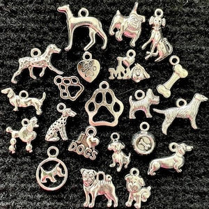 Dog charms etsy hotsell