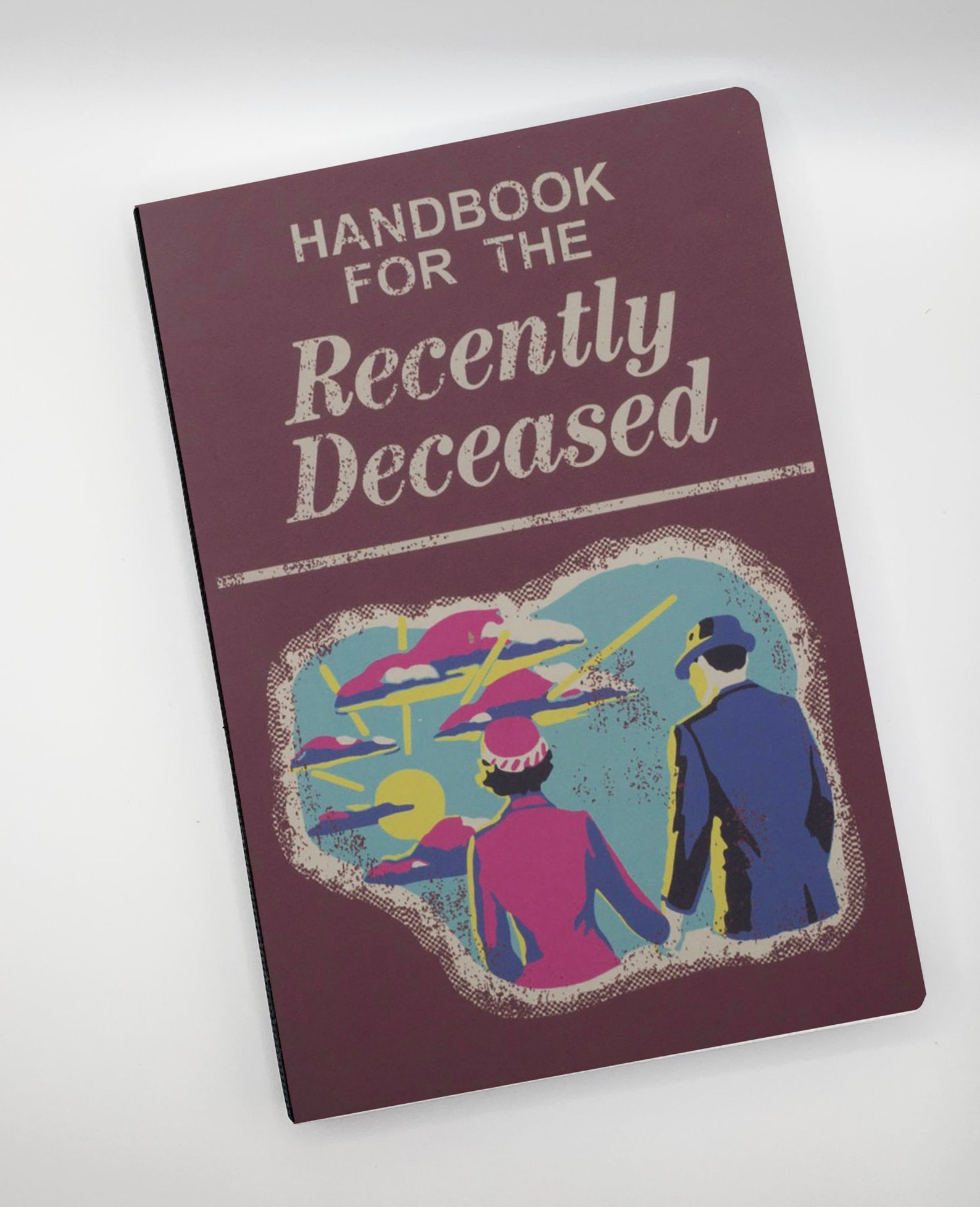Handbook for the Recently Deceased Blank Notebook/journal - Etsy