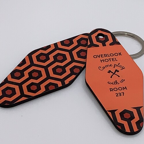 Overlook Hotel Keychain Etsy