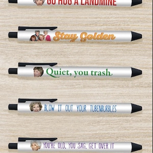 Golden Insult Pens