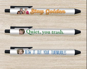 Golden Insult Pens