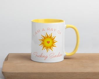 Taza Rayo de Sol, Taza de Café Divertida