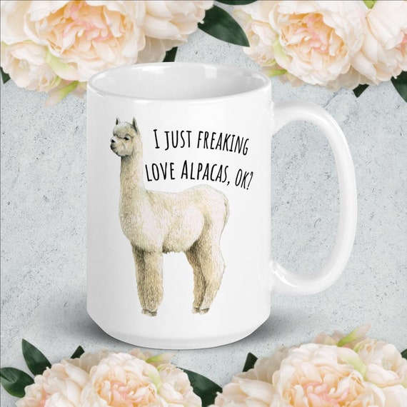 I Just Freaking Love Alpacas, Ok? Shirt - Alpaca Lover Gift I Just Freaking Love Alpacas, Ok? Shirt - Alpaca Lover Gift