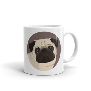 Pug Mug, Pugs, Pug Mugs, Pug Puppy, Funny Coffee Mug, Pug Mom, Pug Dad, Pug Lover, Pug Lover Gift, Pug Life Mug, Funny Pug Coffee Mug, Mugs