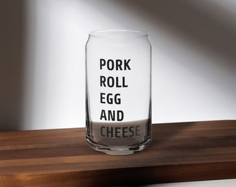 Vaso de huevo y queso con rollo de cerdo, regalo para amantes de la gastronomía de Nueva Jersey