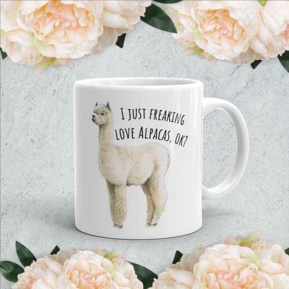I Just Freaking Love Alpacas, Ok? Shirt - Alpaca Lover Gift I Just Freaking Love Alpacas, Ok? Shirt - Alpaca Lover Gift