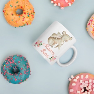 Mom Mug, Mama Mug, Mama Bear Mug, Cute Mom Mug, Gift For Mom , Mother&#39;s Day Gift, Baby Shower Gift, Koala Mug, Koala Gift