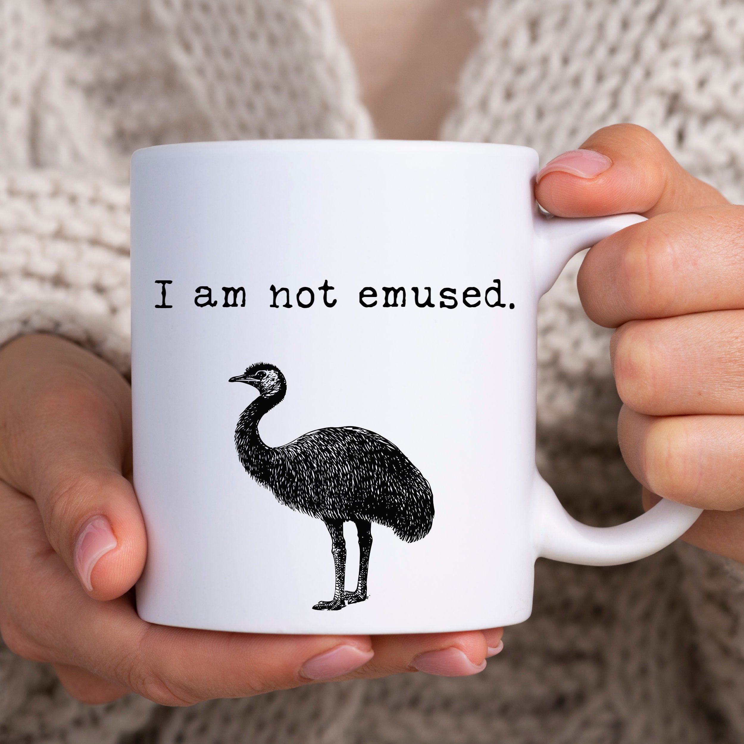 Funny Emu Mug, Funny Emu, Emu, Emu Mug, Mug Emu, Emu Lover, I Love Emus ...