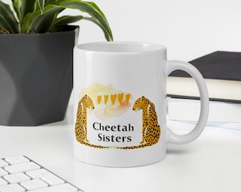 Cheetah Sisters Mug, Glennon Doyle Untamed Gift