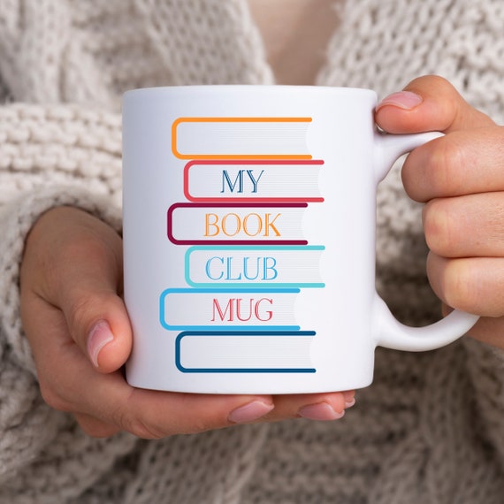 Book Club Mug, Bookworm Librarian Gift