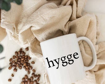 Taza de café Hygge, taza de té de cerámica escandinava