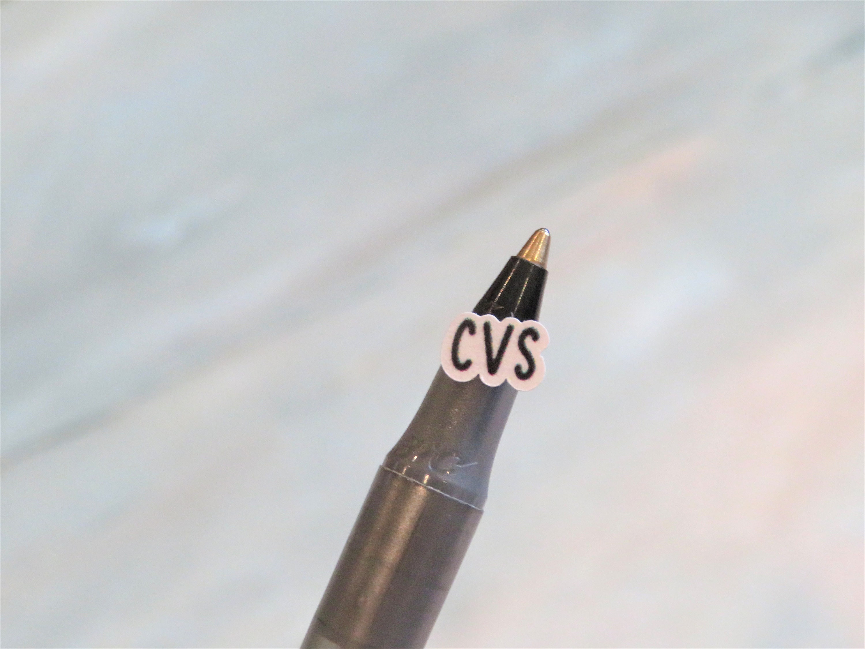 CVS Script Stickers for Paper Planners Plum Paper Erin Etsy España