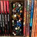 RPG Dice Book Nook / Shelf Display 