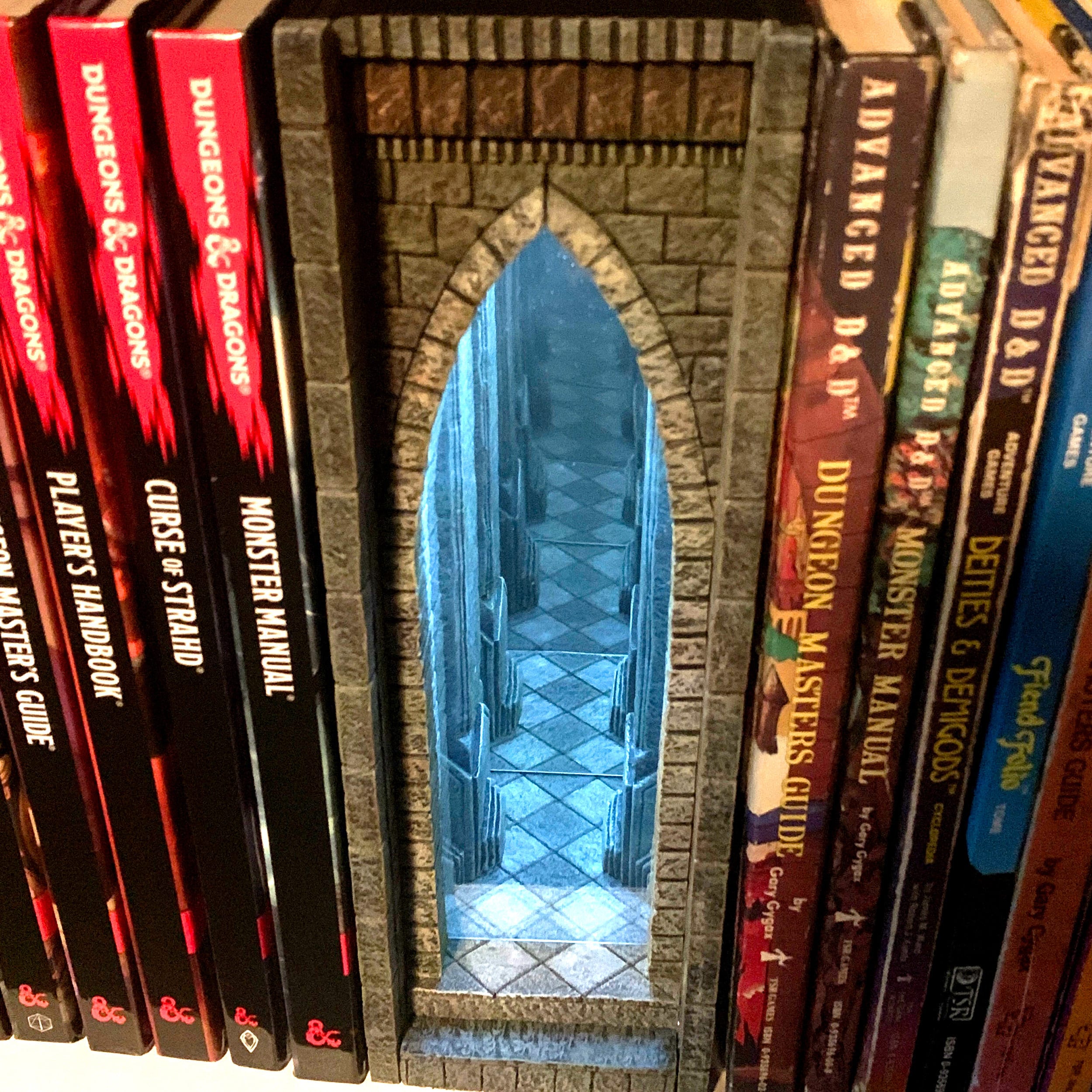 Infinity Mirror Book Nook Shelf Insert / Diorama RPG / Etsy