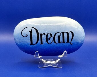 Acrylic Painted Inspirational Rock, Acrylic  Rock, Painted Rock, Inspiration. Gift, Home Decor