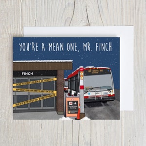M. Finch méchant | Toronto | Ontario | Carte de Noël