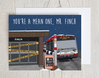 Mean Mr Finch Card