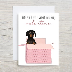 Une saucisse fumée pour ma Saint-Valentin | Carte Saint Valentin
